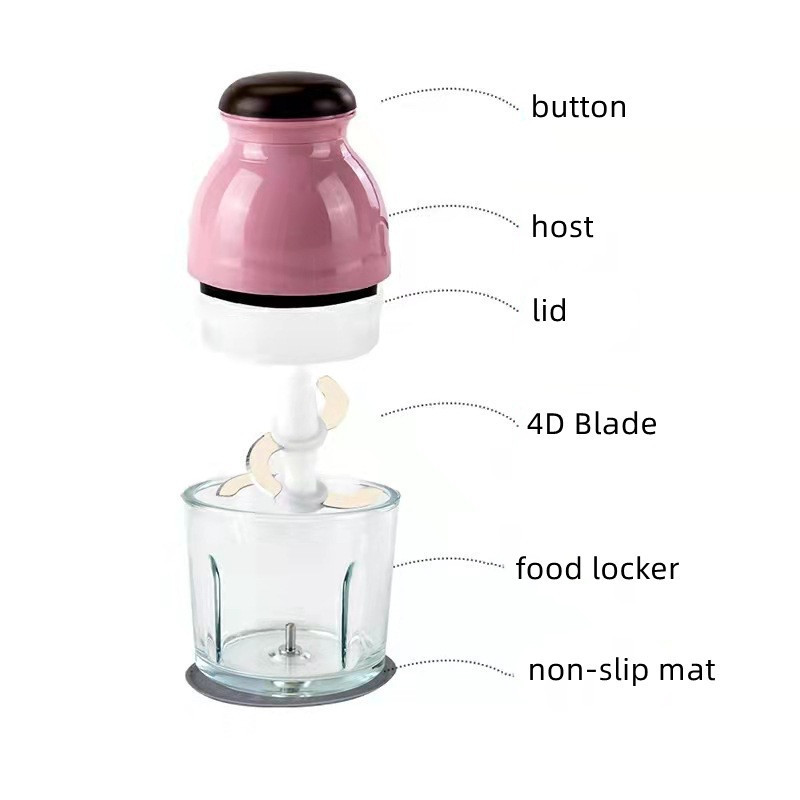 Factory wholesale 600mL multi-color optional household mini baby food supplement machine