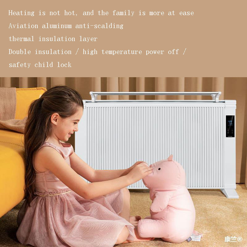 CB certification carbon crystal dimension double-sided heater double-sided heating mother and baby special portable room heater