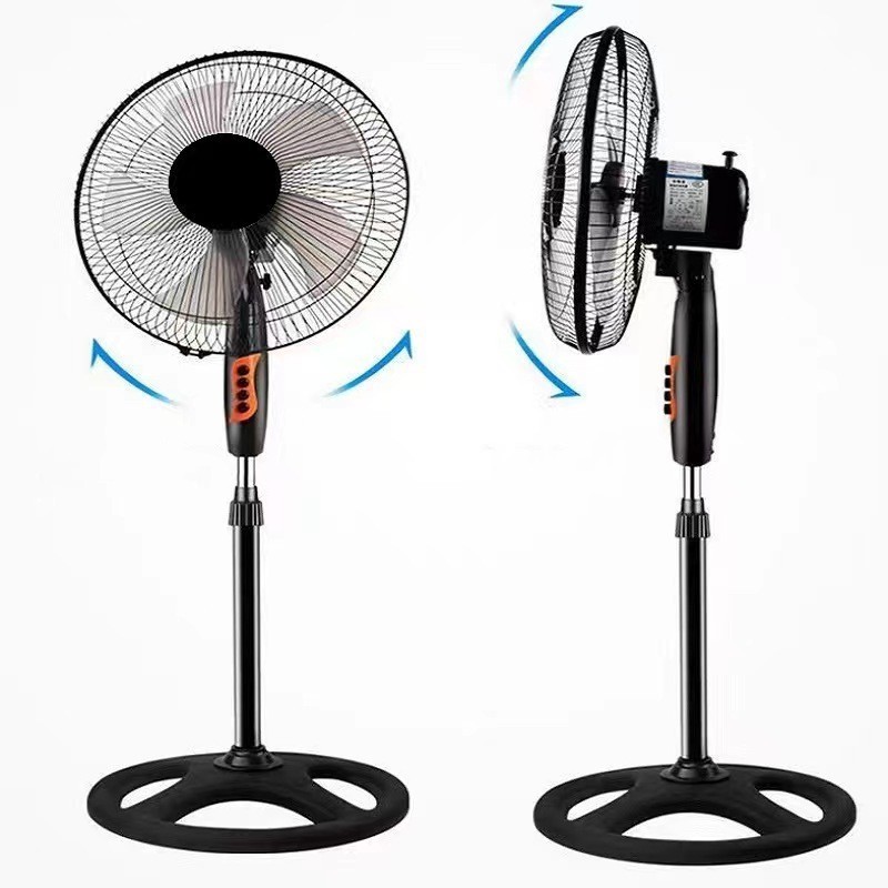 18-inch Electric Floor Stand Fan 16 Inch Oscillating Pedestal Fans 40 Watt With 5 As Blades