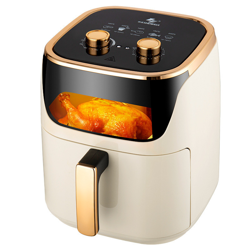 Custom 7L 8L 9L 10L visible pressure cooker air fryer stainless steel air fryer no teflon non toxic toaster oven air fryer combo