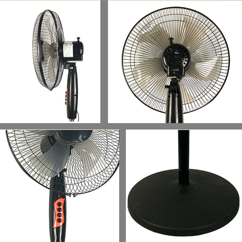 18-inch Electric Floor Stand Fan 16 Inch Oscillating Pedestal Fans 40 Watt With 5 As Blades