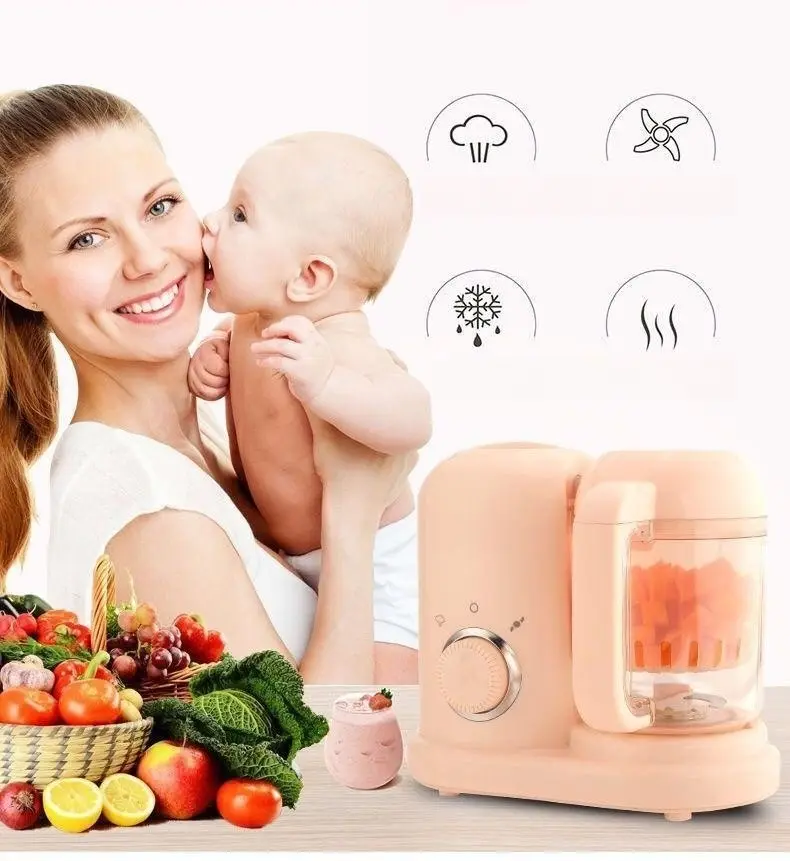 2024 Ce Certified Multi-functional Electric Baby Food Maker Processor Blender Procesador De Alimentos