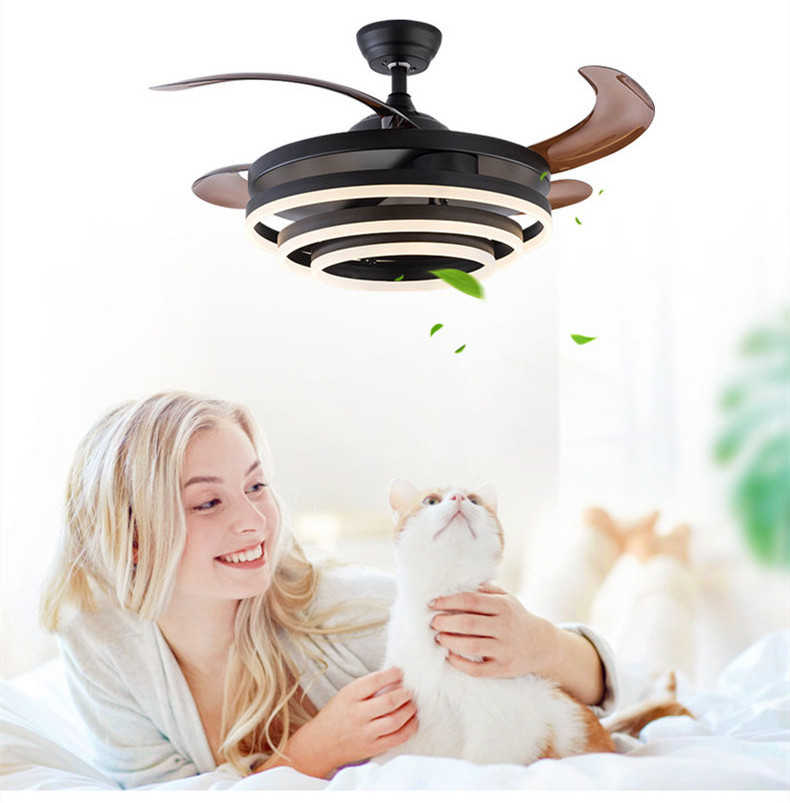 Modern ceiling fan with lamp, kdk ceiling fan bldc ceiling fan conversion kit exhaust fan ceiling, fan chandelier