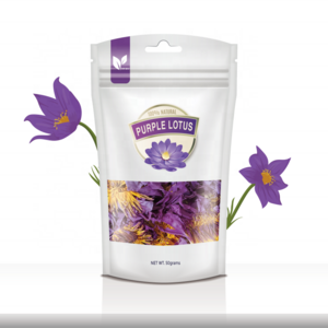 Customized Packaging Whole Flower Blue Purple Lotus Tea