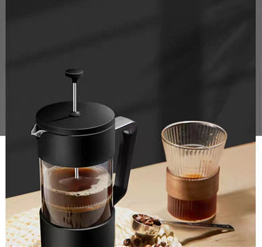 Coffee pot of filter with tea cup appliance suits Manual coffee grinder portable hand coffee mill