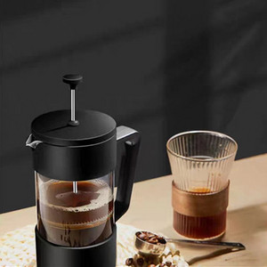 Coffee pot of filter with tea cup appliance suits Manual coffee grinder portable hand coffee mill