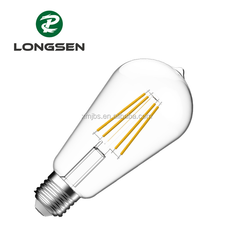 ST64 4W LED Filament Light Bulb Edison Lamp