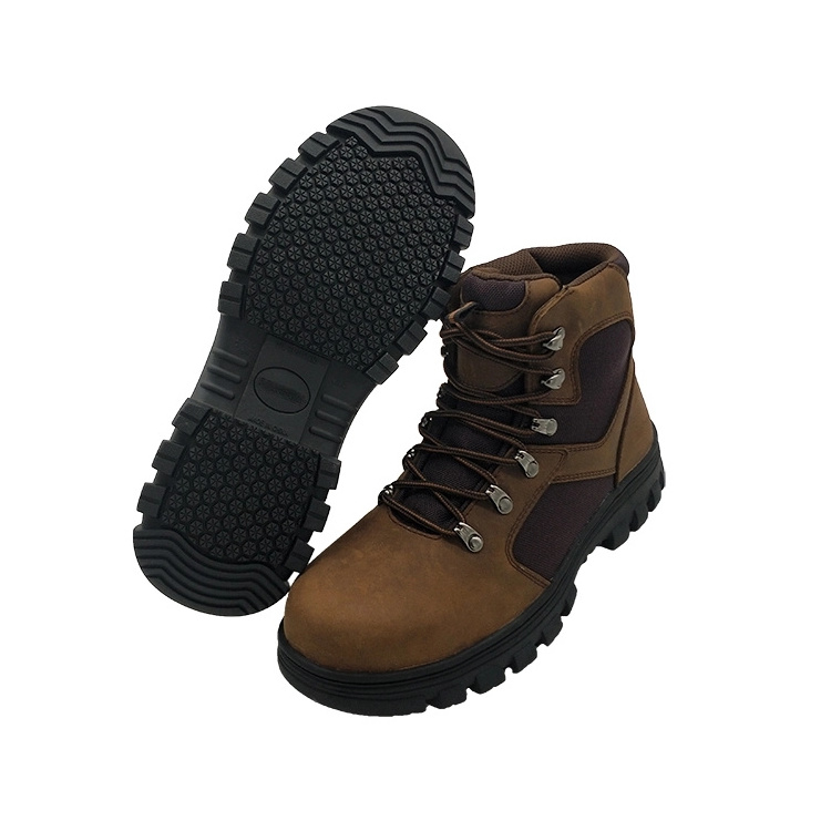 Rubber Steel Toe Men Hiking Casual Work Safety Shoes Boots