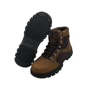 Rubber Steel Toe Men Hiking Casual Work Safety Shoes Boots