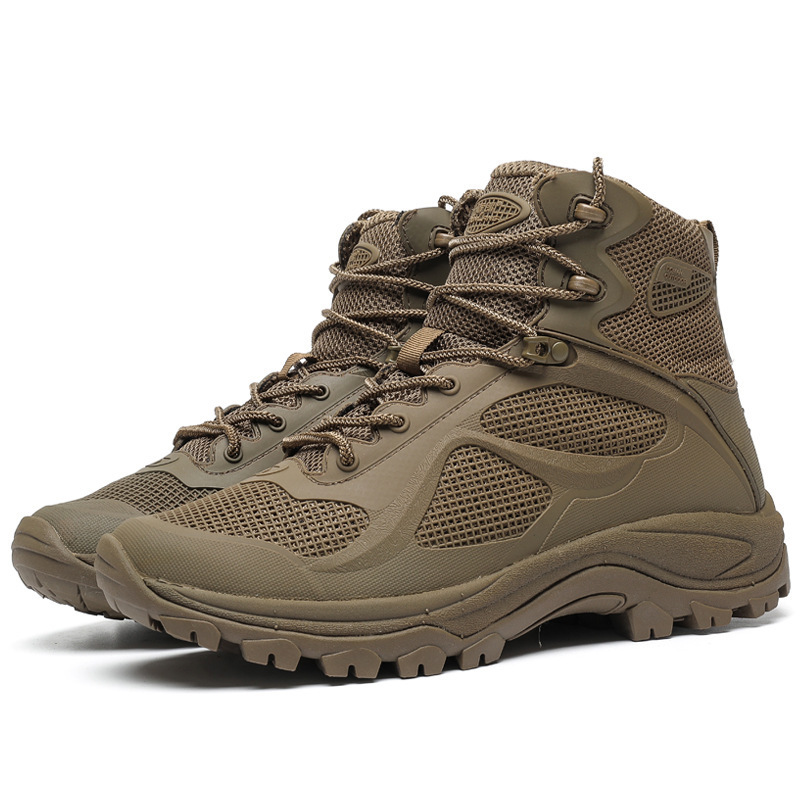 JDS Wholesale Ready To Ship KPU Boots New Design Outdoor Hiking Customization Rubber Sole Men Boots Botas Hombre