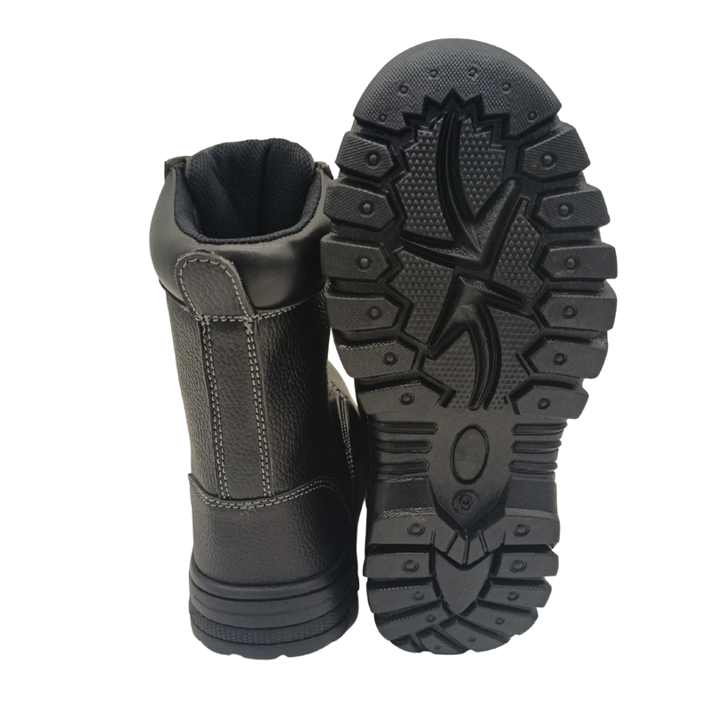 Cheap Black 8 Inch Long Non-slip Rubber Men Boots For Sales