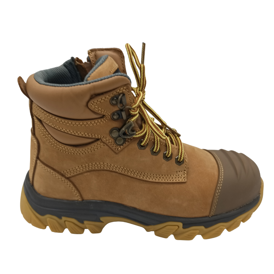 JDS High Quality Genuine Leather China Construction Industrial Safety Boots With Steel Toe