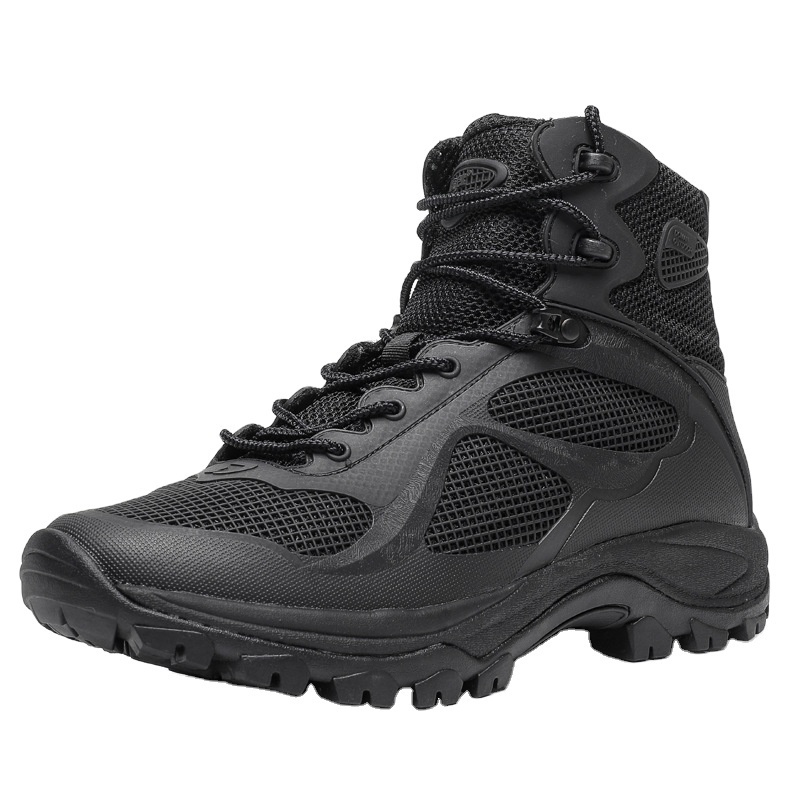 JDS Wholesale Ready To Ship KPU Boots New Design Outdoor Hiking Customization Rubber Sole Men Boots Botas Hombre