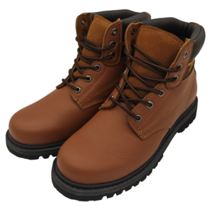 JDS Custom South Africa Anti Slip Rubber  Leather Tan Hiking Boot For Men