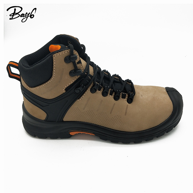 Wholesale Comfortable Iron Steel Toe Safety Shoes Men Work