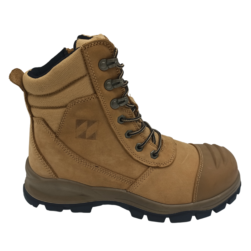 JDS Steel Toe Lace Up Safety Work Boot For Men