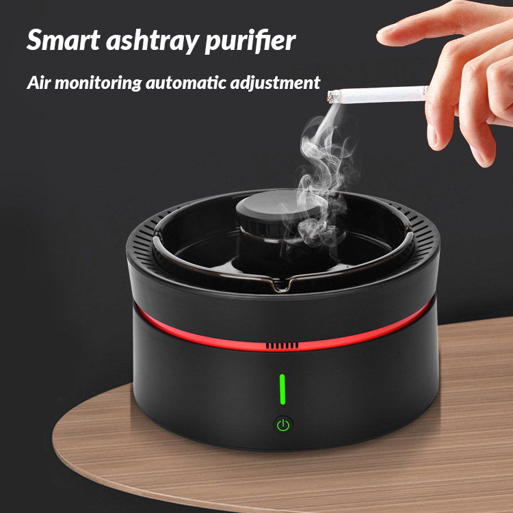 smoke vacuum ashtray 2023 new ashtray smokeless ashtray filters