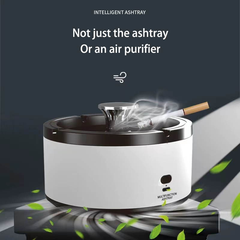 Intelligent and creative electric ashtray air purifier smoke absorbent ashtray air purifier