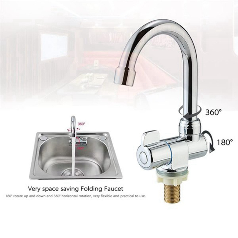 Caravan Bathroom Tap for Deck Camper pull out tap with spray rv folding a kinglions rv folding 360 rotation faucet kitchen b