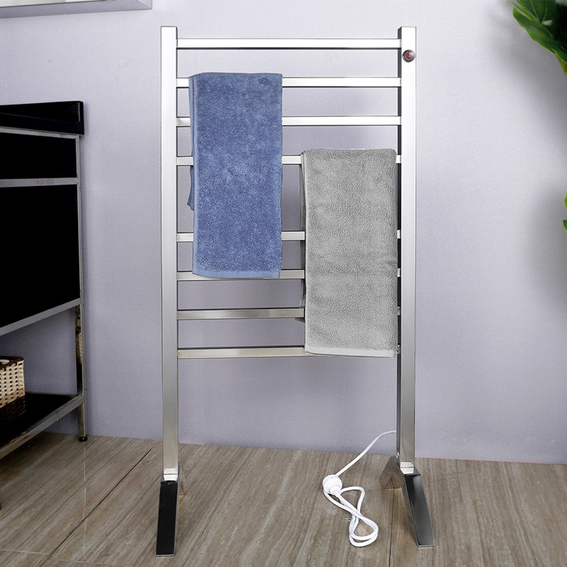 trending products on amazon freestanding vertical heated towel rack