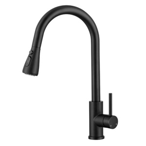 Touchless Black Kitchen Faucet Touch Sensor Smart Sink Water Tap