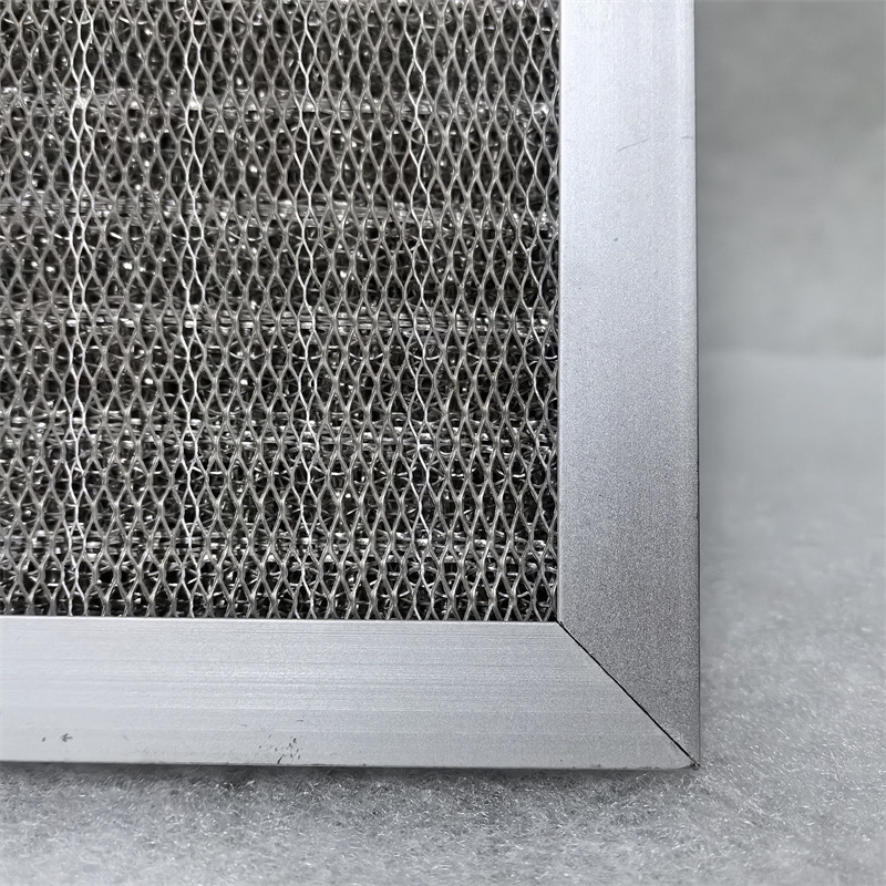 Al wire mesh air filter industrial air filters