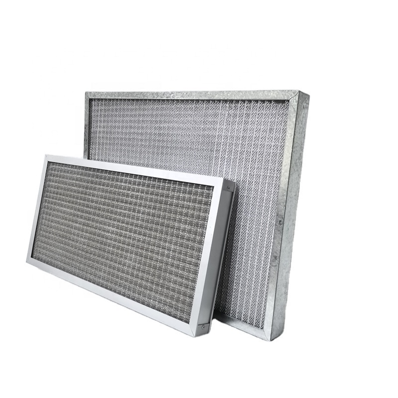 Al wire mesh air filter industrial air filters