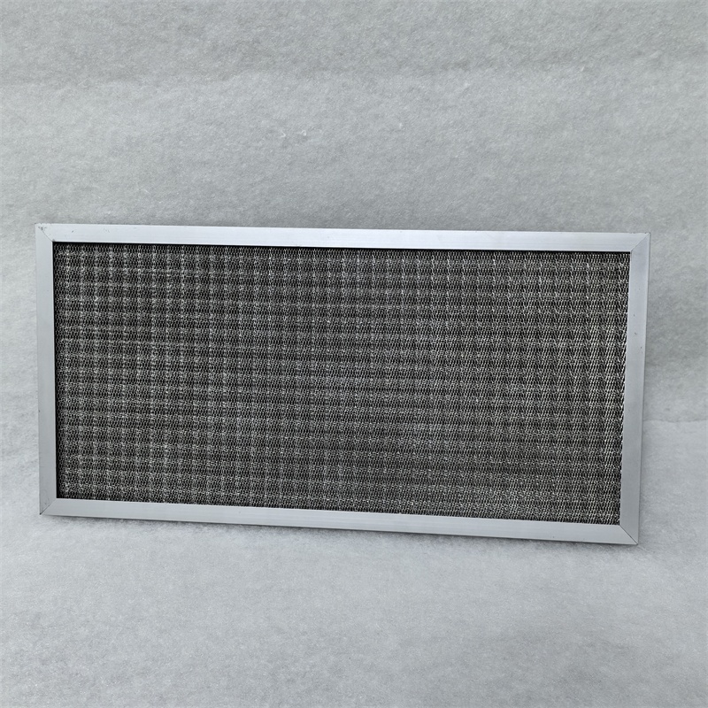 Al wire mesh air filter industrial air filters