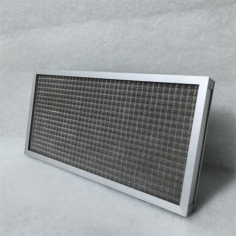 Al wire mesh air filter industrial air filters