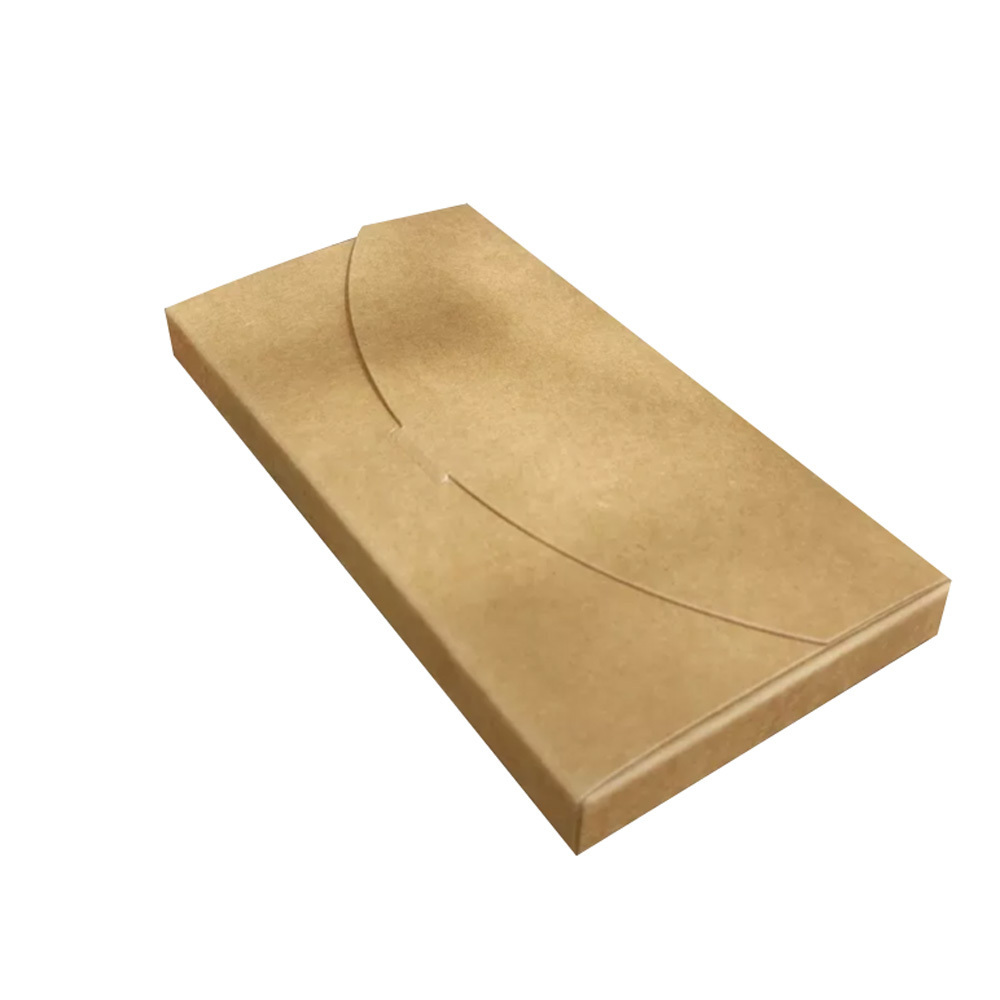 custom empty cell phone cover packaging boxes kraft paper mobile phone case packing box