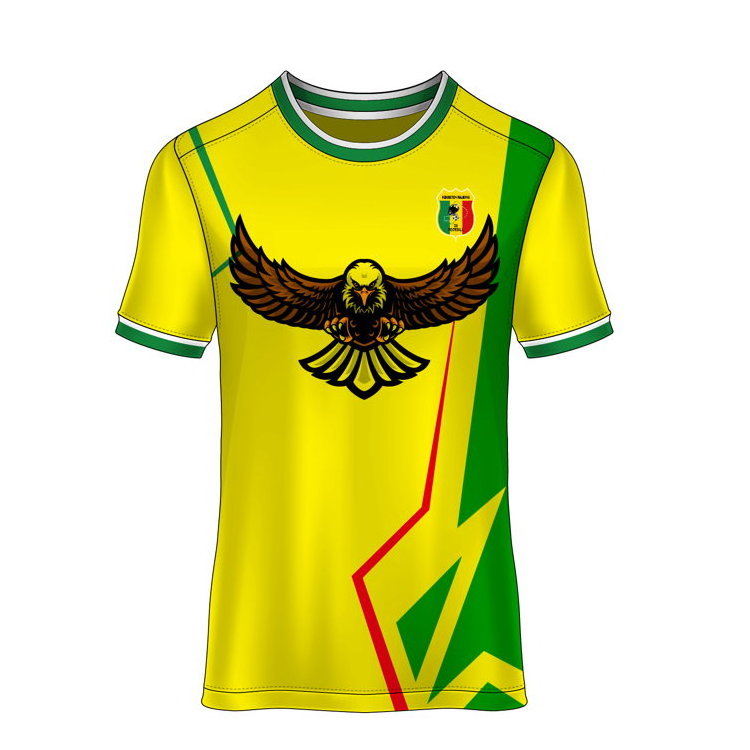 Fabricant Custom De Maillot De Mali Football De Haute Qualite Coupe D'afrique De Plusieurs Equipes Professionnel Soccer Jersey