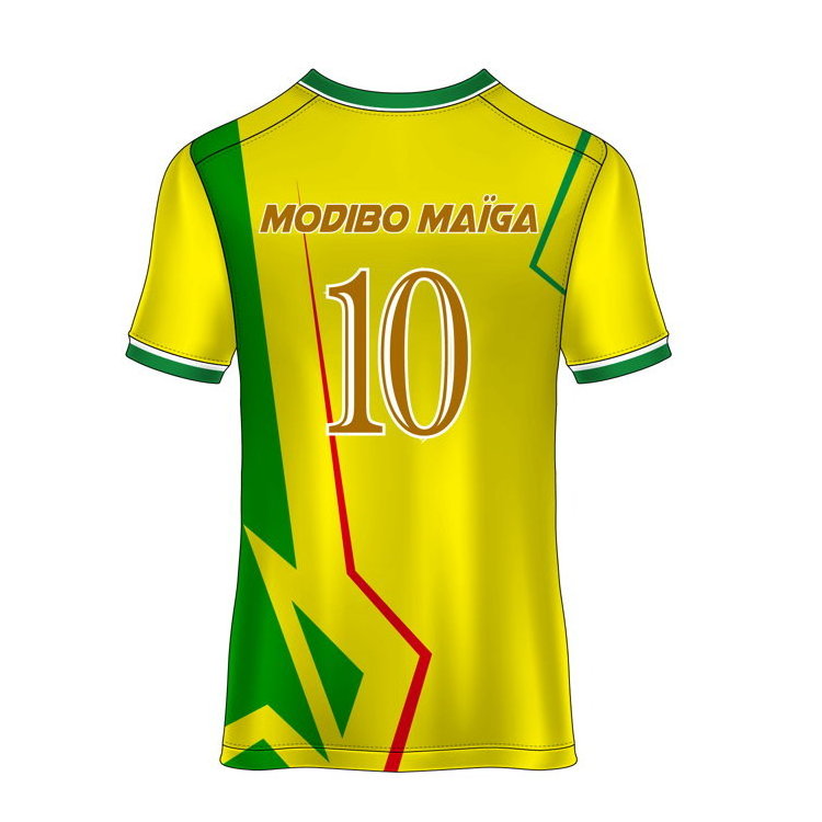 Fabricant Custom De Maillot De Mali Football De Haute Qualite Coupe D'afrique De Plusieurs Equipes Professionnel Soccer Jersey