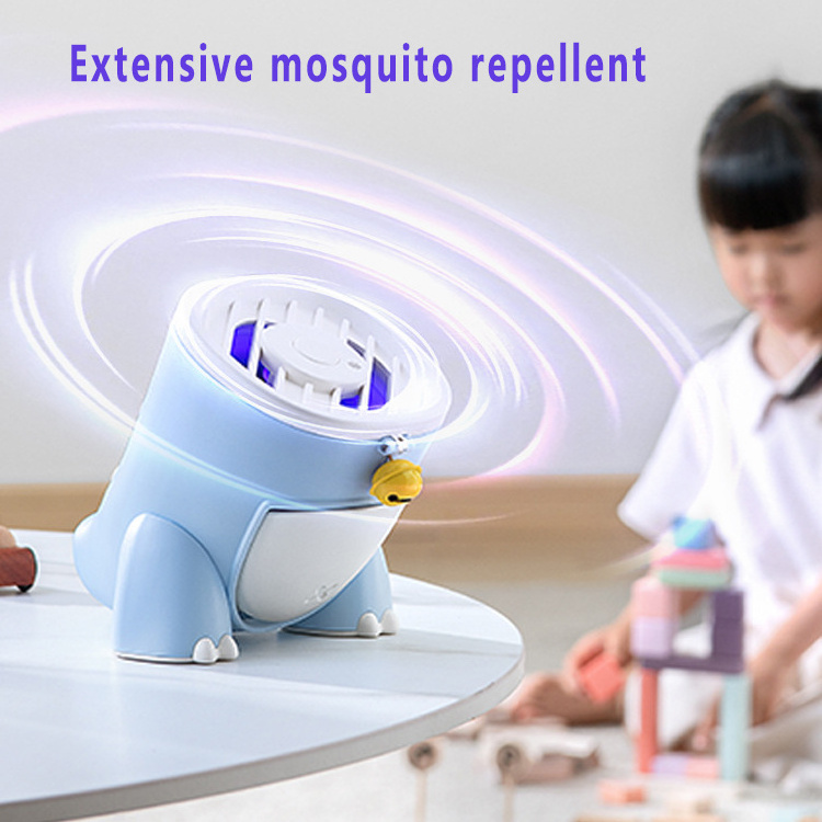 Family children mosquito and fly traps LED UV light mosquito repellent cute mosquito lights