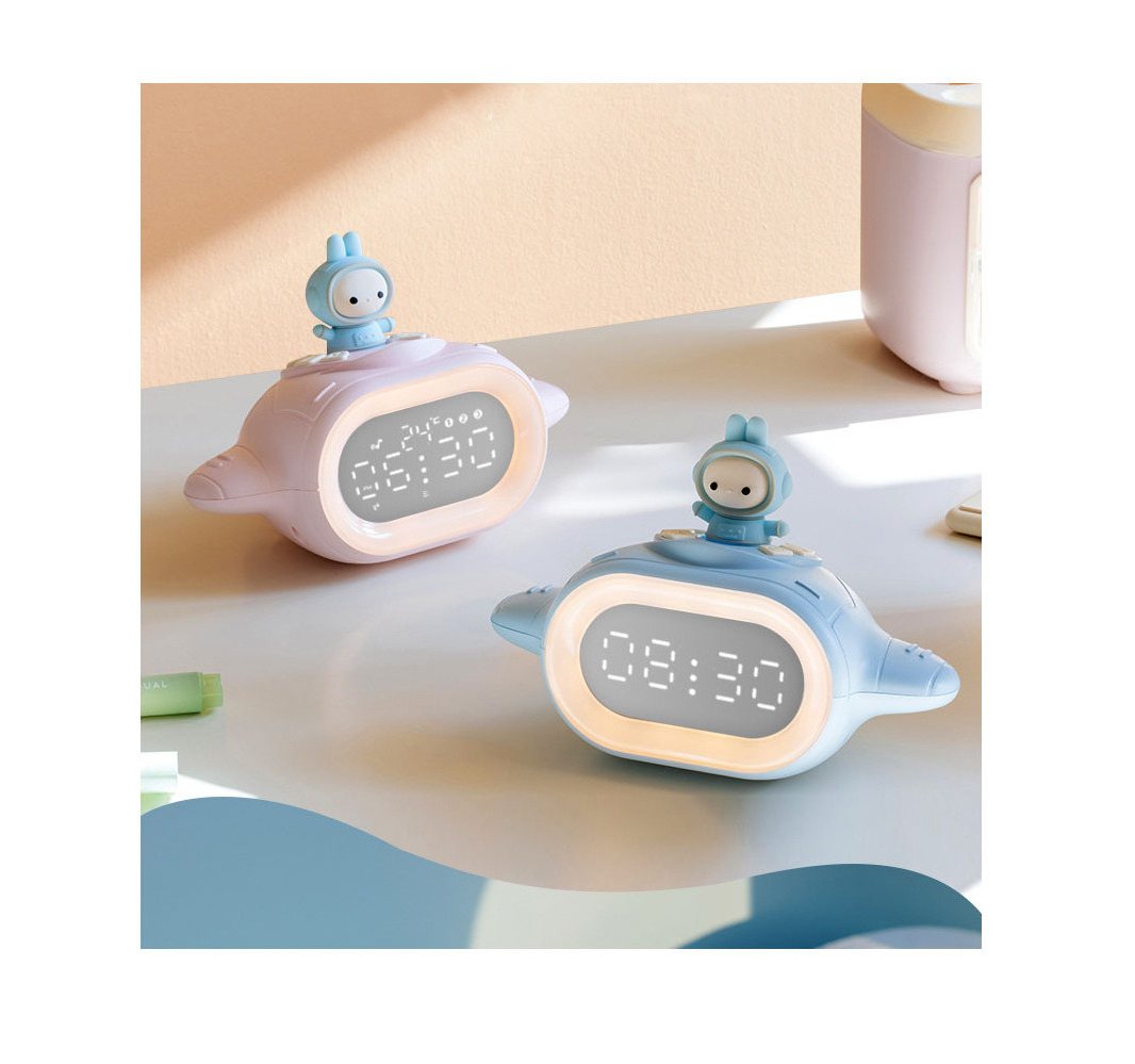 New smart creative alarm clock students children bedroom timer countdown multifunctional children's clock with night light