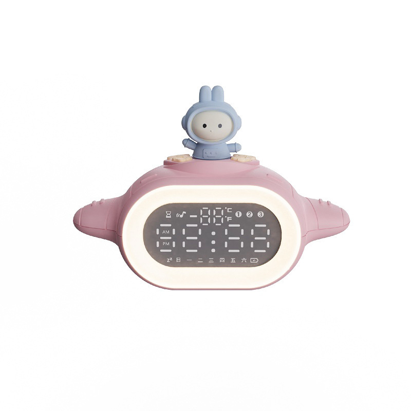 New smart creative alarm clock students children bedroom timer countdown multifunctional children's clock with night light