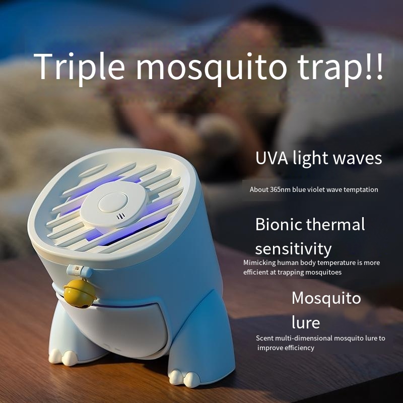 Hanging Electric Flies Catcher with Removable Collection Tray Photocatalyst Mosquito Killer Lamp Uv Light Indoor Fly Trap