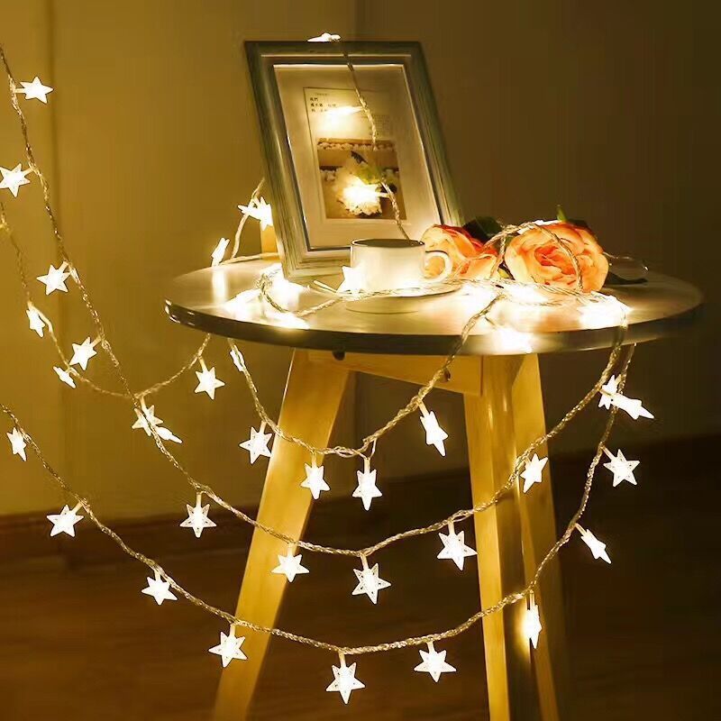 decorative star lights string LED stars moon castle palace lights Ramadan lights for ramdan decoration