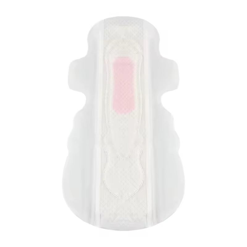 Disposable hygiene products organic cotton feminine menstrualp pad dry surface sanitary napkin made in China