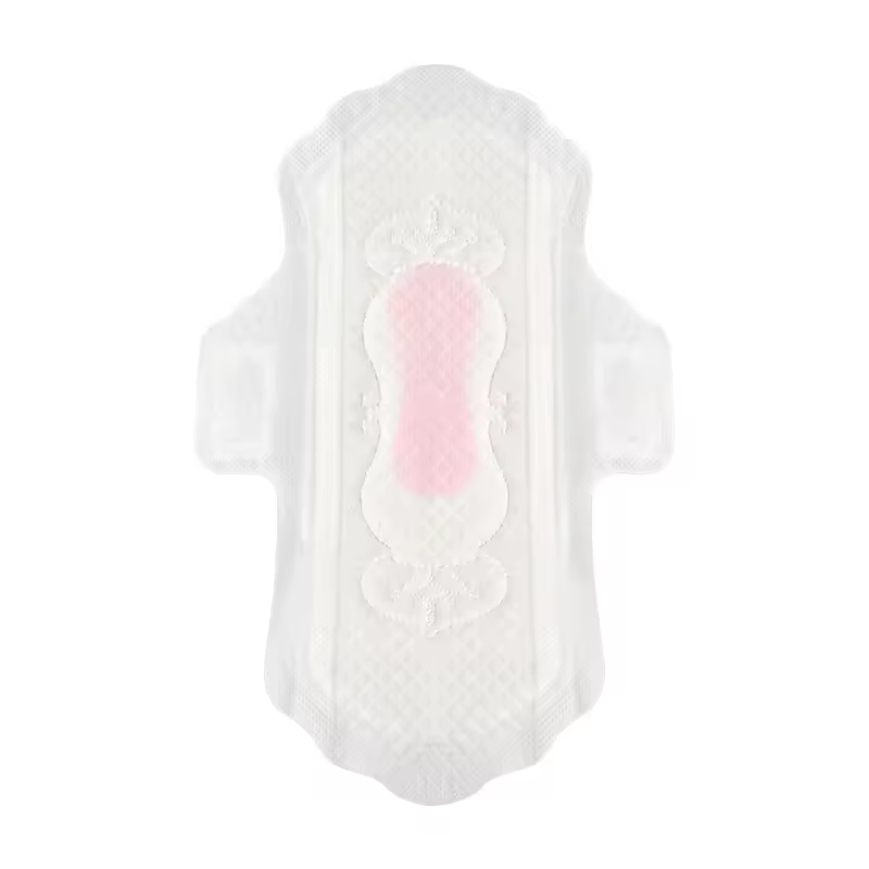 Disposable hygiene products organic cotton feminine menstrualp pad dry surface sanitary napkin made in China