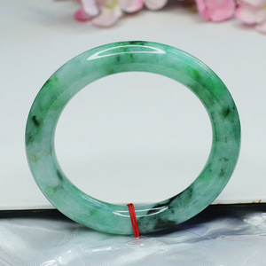 Yanyu Natural Genuine Green Jade Bracelet Myanmar Jade Gem Jewellery FC2082209