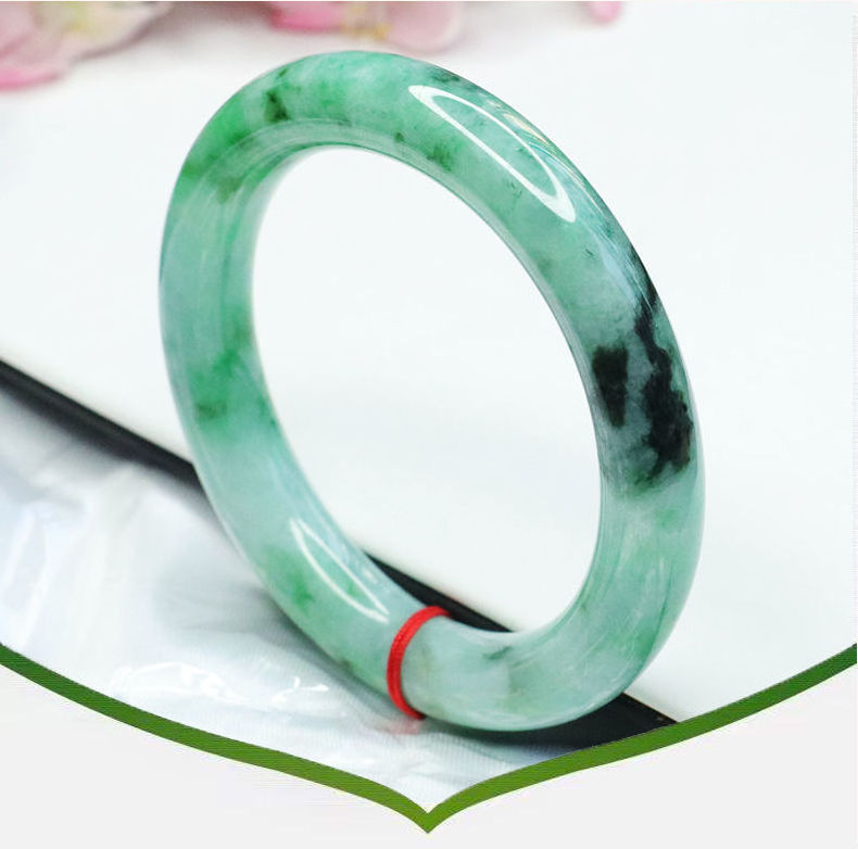 Yanyu Natural Genuine Green Jade Bracelet Myanmar Jade Gem Jewellery FC2082209