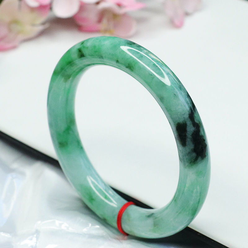 Yanyu Natural Genuine Green Jade Bracelet Myanmar Jade Gem Jewellery FC2082209