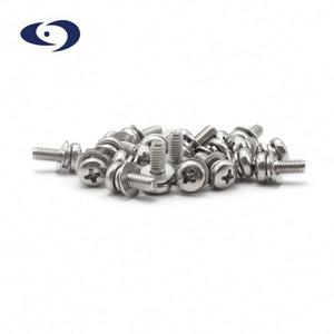 Steel Phillips Pan Head Combination Screw With Washer