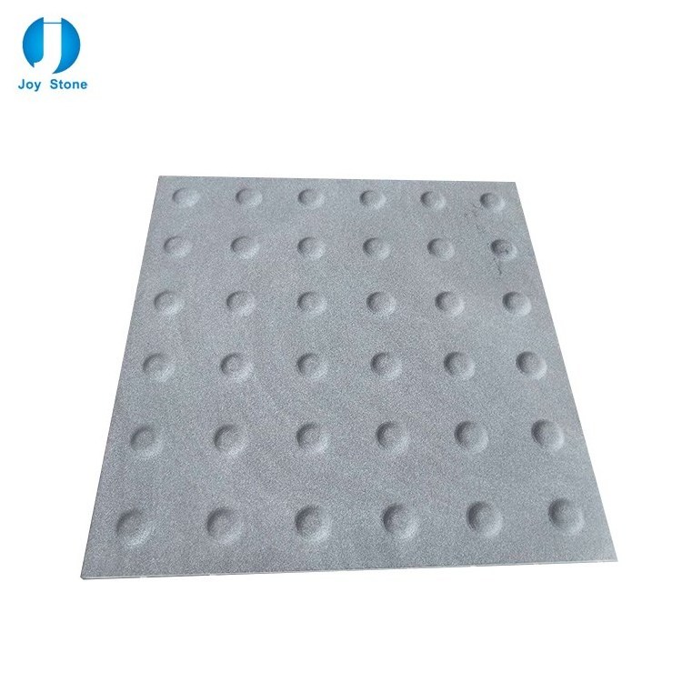 2023 Factory Supply Dark Grey Concave Spot Lane Path Tactile Granite Blind Stone Paving Stone