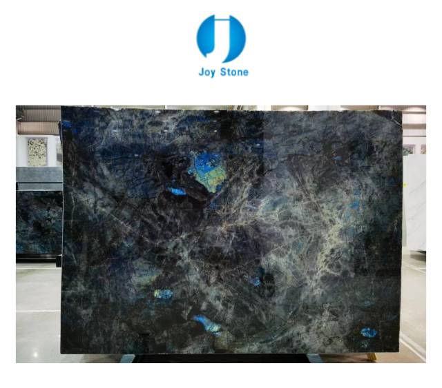 2022 granit granito natural  countertops kitchen Luxury floor tiles Blue Labradorite Granite Slab For Table Top