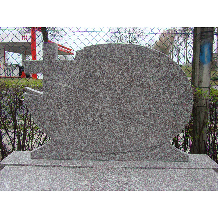 wholesale custom design polish pink new g664 granite headstone