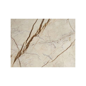 Sofitel Gold Marble  Countertop Polished Beige With Golden Vein Marble Slabs Marble Ceiling Tiles