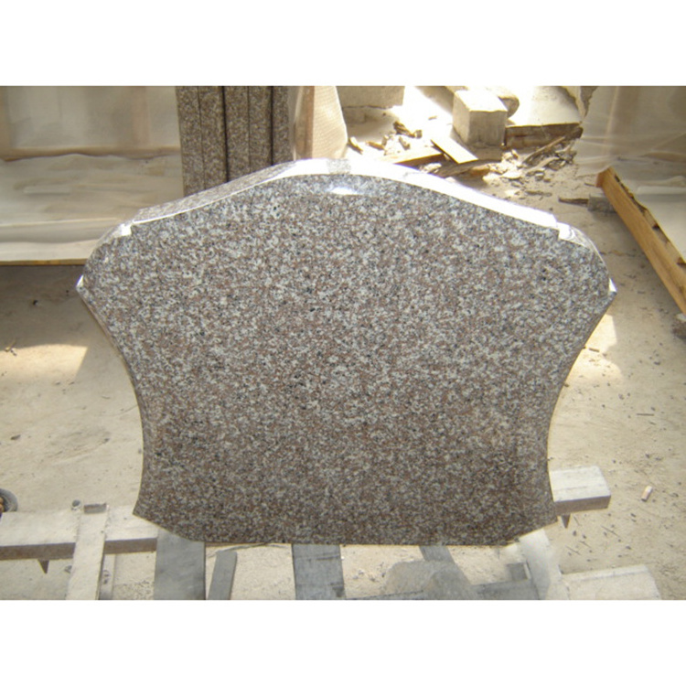 wholesale custom design polish pink new g664 granite headstone