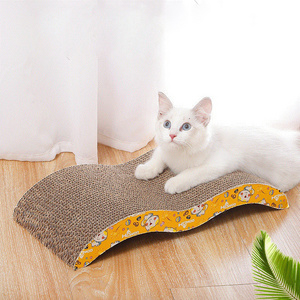 Cat Supplies Extra Large Corrugated Cat Scratching Board Simple Grinding Claws Cat Scratching Board