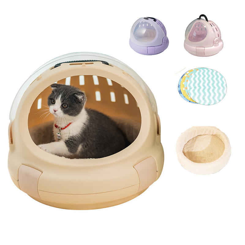 Space Capsule Cat Bag Breathable Portable Air Case Pet House Large Space Portable Backpack Cat Carrier Box Bed